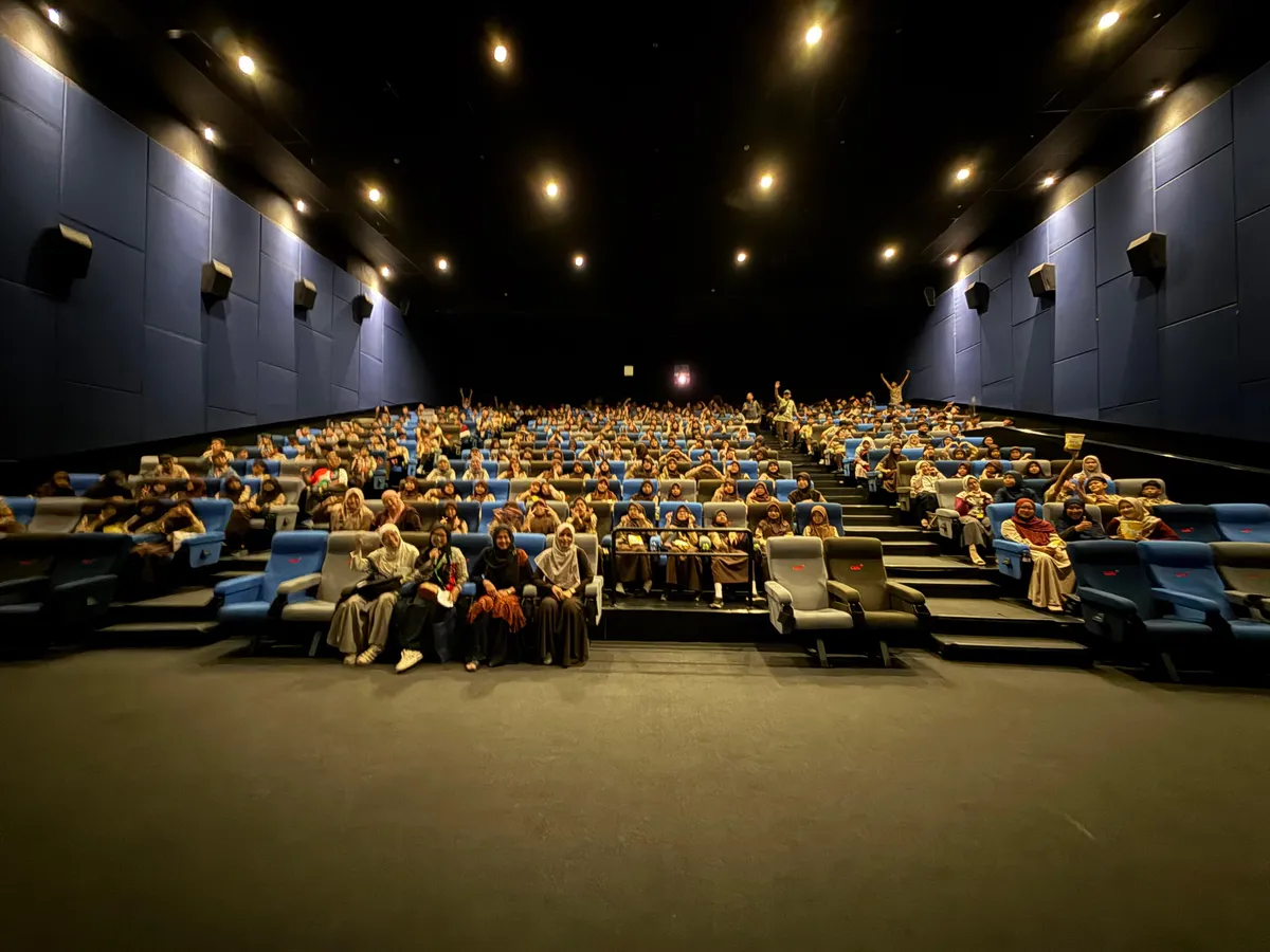 SMP-SMA Insan Rabbany Gelar Nobar Film The Voice of Hind Rajab