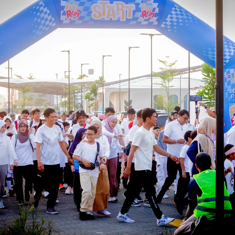 Family Day SD Islam Raudhah BSD 2025: Mempererat Kebersamaan Melalui Semangat Sehat