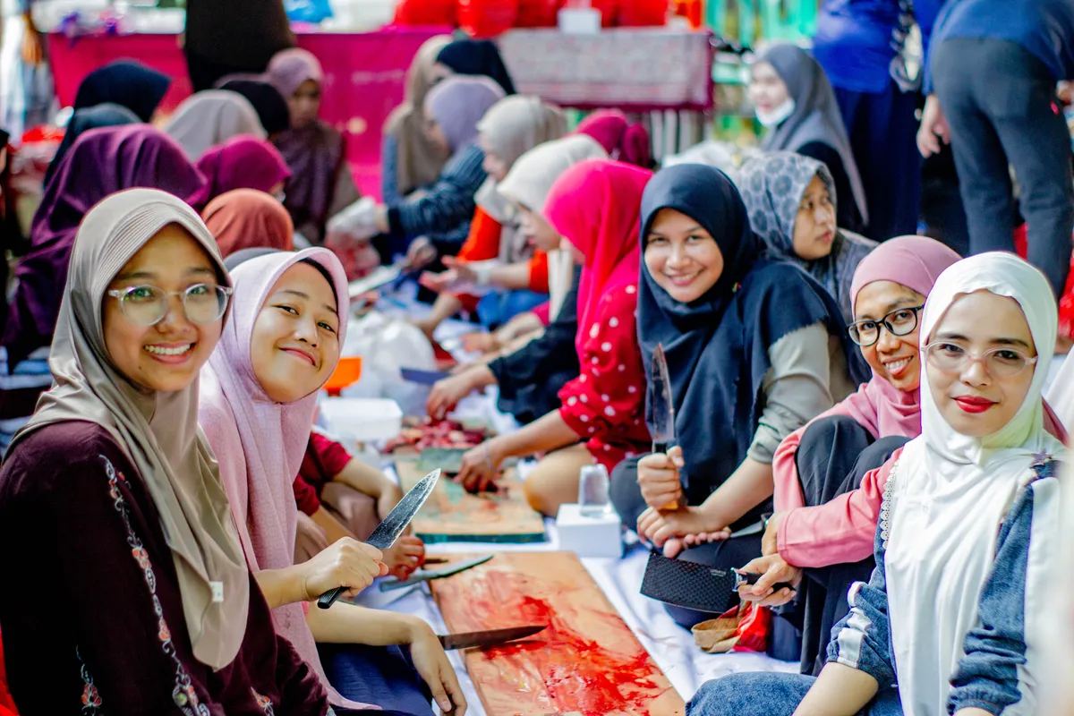 Pemotongan Hewan Qurban 2026 SD Islam Raudhah BSD